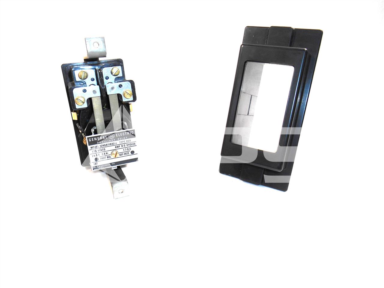 12HGA11A52F GE / General Electric 125VDC AUXILIARY RELAY, HGA FOR